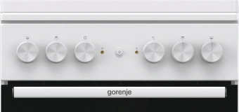 Плита Комбинированная Gorenje GK5A12WG белый (металлическая крышка) реш.сталь - купить недорого с доставкой в интернет-магазине