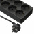 Сетевой фильтр Buro 800SH-3-B 3м (8 розеток) черный (коробка) - купить недорого с доставкой в интернет-магазине