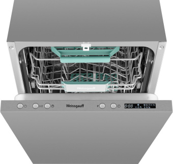 Посудомоечная машина встраив. Weissgauff BDW 4544 D узкая - купить недорого с доставкой в интернет-магазине