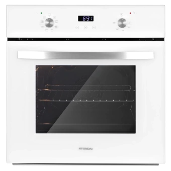 Духовой шкаф Электрический Hyundai HEO 6647 WG белый - купить недорого с доставкой в интернет-магазине