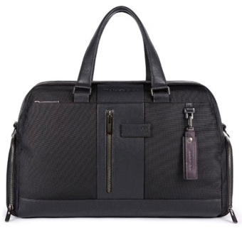 Сумка дорожная Piquadro Brief2 BV4447BR2/N черный нейлон/натур.кожа - купить недорого с доставкой в интернет-магазине