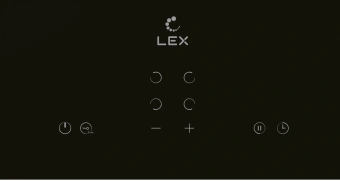 Варочная поверхность Lex EVH 640A BL черный - купить недорого с доставкой в интернет-магазине