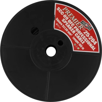 Кабель акустический Premier SCC-09 BC 100м. черный (25-204 100) - купить недорого с доставкой в интернет-магазине