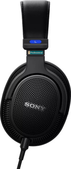 Наушники мониторные Sony MDR-MV1 2.5м черный проводные оголовье - купить недорого с доставкой в интернет-магазине