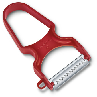 Овощечистка для овощей и фруктов Victorinox Rapidс лезвием жульен красный карт.кор. (6.0934.1) - цена, купить или заказать с доставкой в интернет-магазине Овощечистка для овощей и фруктов Victorinox Rapidс лезвием жульен красный карт.кор. (6.0934.1) - купить недорого с доставкой в интернет-магазине