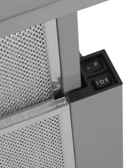 Вытяжка встраиваемая Maunfeld VS Light 50 нержавеющая сталь управление: кулисные переключатели (1 мотор) - купить недорого с доставкой в интернет-магазине