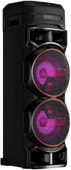Минисистема LG XBoom RNC9 черный 600Вт FM USB BT - купить недорого с доставкой в интернет-магазине