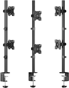 Кронштейн для мониторов Onkron D208E черный 13"-34" макс.16кг настольный поворот и наклон - купить недорого с доставкой в интернет-магазине