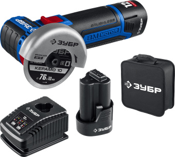 Углошлифовальная машина Зубр AB-76-22 20000об/мин рез.шпин.:M5 d=76мм - купить недорого с доставкой в интернет-магазине