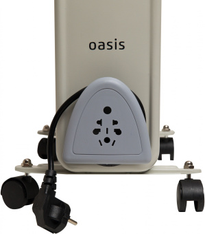 Радиатор масляный Oasis US-20 2000Вт серый - купить недорого с доставкой в интернет-магазине