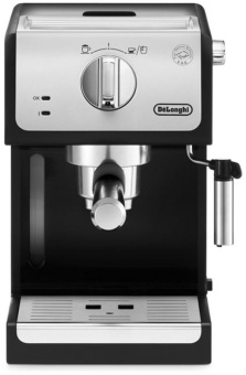 Кофеварка рожковая Delonghi ECP33.21.BK 1100Вт черный - купить недорого с доставкой в интернет-магазине
