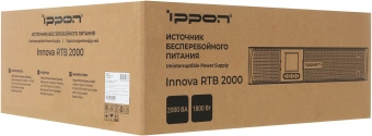 Источник бесперебойного питания Ippon Innova RTB 2000 1800Вт 2000ВА черный - купить недорого с доставкой в интернет-магазине