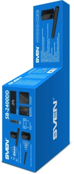 Саундбар Sven SB-2400DD 1.1 черный 400Вт BT - купить недорого с доставкой в интернет-магазине