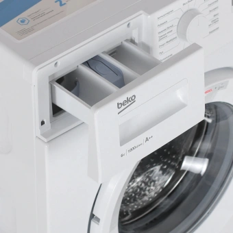 Стиральная машина Beko WRE6512BWW класс: A загр.фронтальная макс.:6кг белый - купить недорого с доставкой в интернет-магазине