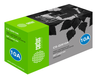 Картридж лазерный Cactus CS-Q2610A Q2610A черный (6000стр.) для HP LJ 2300/2300L - купить недорого с доставкой в интернет-магазине