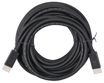 Кабель аудио-видео Buro V1.4 DisplayPort (m)/DisplayPort (m) 10м. черный (BHP-DPP-1.4-10) - купить недорого с доставкой в интернет-магазине