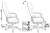 Кресло руководителя Бюрократ CH-808AXSN черный текстиль/эко.кожа крестов. пластик - купить недорого с доставкой в интернет-магазине