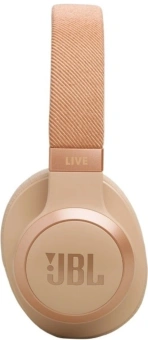 Гарнитура накладные JBL Live 770NC бежевый беспроводные bluetooth оголовье (JBLLIVE770NCSAT) - купить недорого с доставкой в интернет-магазине