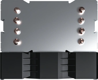 Устройство охлаждения(кулер) Digma D-CPC130-PWM1 Soc-AM5/AM4/1200/1700/1851 черный 4-pin Al+Cu 130W OEM - купить недорого с доставкой в интернет-магазине