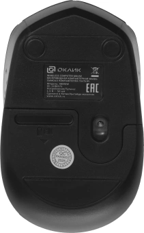 Мышь Оклик 488MW черный/серый оптическая 1600dpi беспров. USB для ноутбука 4but (1196571) - купить недорого с доставкой в интернет-магазине