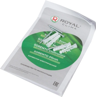 Конвектор Royal Clima Sorento Meccanico REC-S2000M 2000Вт белый - купить недорого с доставкой в интернет-магазине