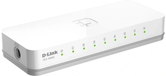Коммутатор D-Link DES-1008C DES-1008C/F6/E 8x100Мбит/с неуправляемый - купить недорого с доставкой в интернет-магазине