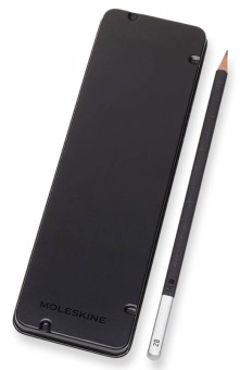 Набор карандашей ч/г Moleskine DRAWING SET EW7P05GPHA мет.кор. 5 кар.H/HB/2B/4B/6B - купить недорого с доставкой в интернет-магазине
