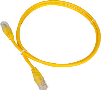 Патч-корд Lanmaster UTP TWT-45-45-10-YL вилка RJ-45-вилка RJ-45 кат.5е 10м желтый ПВХ (уп.:1шт) - купить недорого с доставкой в интернет-магазине