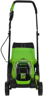 Газонокосилка ручная Greenworks GD24LM33K4 (2516107UB) - купить недорого с доставкой в интернет-магазине