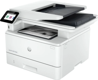 МФУ лазерный HP LaserJet Pro 4103dw (2Z627A) A4 Duplex Net WiFi белый - купить недорого с доставкой в интернет-магазине