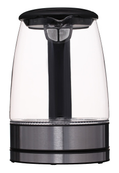 Чайник электрический Starwind SKG5210 1.7л. 2200Вт черный/серебристый (корпус: стекло) - купить недорого с доставкой в интернет-магазине