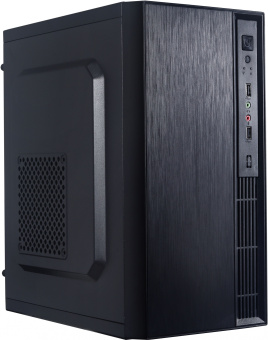 Корпус Accord Entry ACC-241 черный без БП mATX 2xUSB2.0 audio - купить недорого с доставкой в интернет-магазине