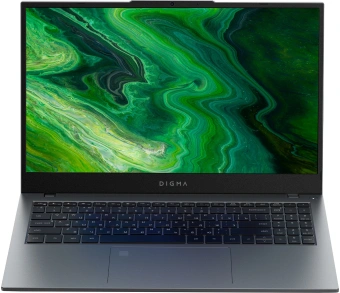 Ноутбук Digma Pro Fortis M Core i5 1235U 16Gb SSD512Gb Intel Iris Xe graphics 15.6" IPS FHD (1920x1080) Windows 11 Professional grey WiFi BT Cam 4250mAh (DN15P5-ADXW05) - купить недорого с доставкой в интернет-магазине