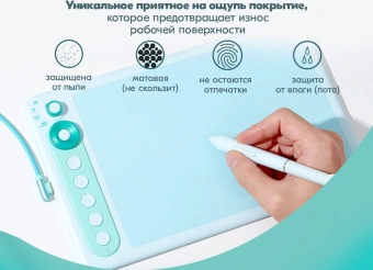 Графический планшет Parblo Intangbo X7 USB Type-C черный - купить недорого с доставкой в интернет-магазине