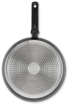 Сковорода Rondell Marvel RDA-1909 круглая 26см покрытие: Xylan Plus ручка несъемная (без крышки) серый - купить недорого с доставкой в интернет-магазине