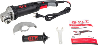 Углошлифовальная машина P.I.T. PWS125-C7 1200Вт 11000об/мин рез.шпин.:M14 d=125мм - купить недорого с доставкой в интернет-магазине