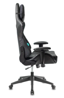 Кресло игровое Zombie VIKING 5 AERO Edition черный экокожа с подголов. крестов. пластик - купить недорого с доставкой в интернет-магазине