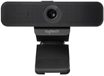 Камера Web Logitech HD C925e черный 3Mpix (1920x1080) USB2.0 с микрофоном (960-001180) - купить недорого с доставкой в интернет-магазине