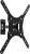 Кронштейн для телевизора Ultramounts UM868 черный 23"-55" макс.35кг настенный поворот и наклон - купить недорого с доставкой в интернет-магазине