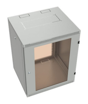 Шкаф коммутационный C3 Solutions WALLBOX 6-66 G (NT084687) настенный 6U 600x650мм пер.дв.стекл направл.под закл.гайки 60кг серый 600мм 19.5кг 340мм IP20 сталь - купить недорого с доставкой в интернет-магазине