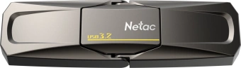 Флеш Диск Netac 512GB US5 NT03US5C-512G-32TA USB3.2 серый - купить недорого с доставкой в интернет-магазине