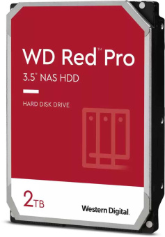 Жесткий диск WD SATA-III 2Tb WD2002FFSX NAS Red Pro (7200rpm) 64Mb 3.5" - купить недорого с доставкой в интернет-магазине