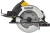 Циркулярная пила (дисковая) DeWalt DWE5615 1500Вт (ручная) D диска.:190мм (DWE5615-QS) - купить недорого с доставкой в интернет-магазине