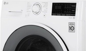 Стиральная машина LG F2J6TN0W класс: A загр.фронтальная макс.:8кг белый инвертор - купить недорого с доставкой в интернет-магазине