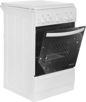Плита Газовая Gefest ПГ 5100-02 0309 белый (металлическая крышка) реш.чугун - купить недорого с доставкой в интернет-магазине
