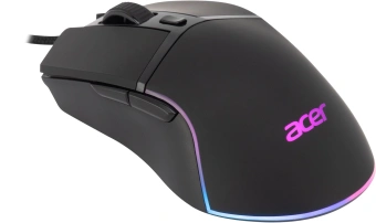 Мышь Acer OMW121 черный оптическая 6400dpi USB 6but (ZL.MCEEE.00U) - купить недорого с доставкой в интернет-магазине