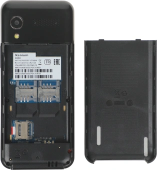 Мобильный телефон Xenium X800 черный моноблок 2Sim 2.8" 240x320 Spreadtrum ThreadX RTOS 0.3Mpix GSM900/1800 MP3 FM microSD max32Gb - купить недорого с доставкой в интернет-магазине