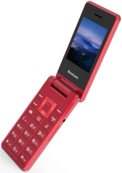 Мобильный телефон XENIUM X600 красный моноблок 1.77" 128x160 Nucleus 0.3Mpix GSM900/1800 MP3 - купить недорого с доставкой в интернет-магазине