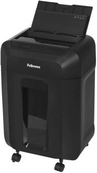 Шредер Fellowes AutoMax 80М черный с автоподачей (секр.P-4) перекрестный 80лист. 17лтр. скрепки скобы пл.карты - купить недорого с доставкой в интернет-магазине
