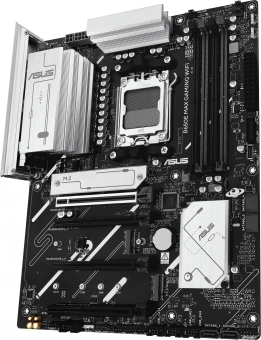 Материнская плата Asus B650E MAX GAMING WIFI Socket AM5 AMD B650 4xDDR5 ATX AC`97 8ch(7.1) 2.5Gg RAID+HDMI+DP - купить недорого с доставкой в интернет-магазине